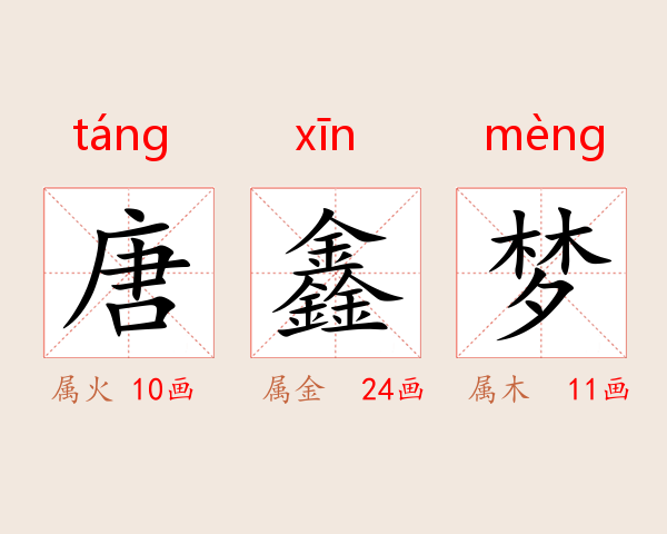 唐鑫梦
