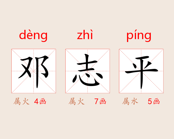 邓志平