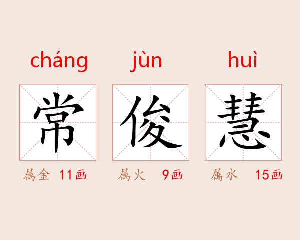 常俊慧
