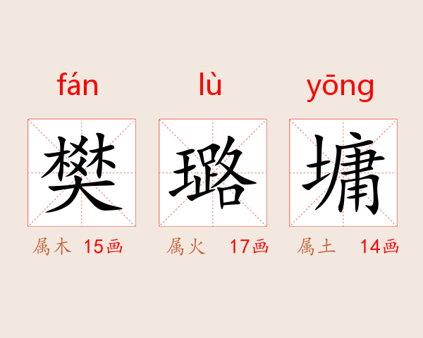 樊璐墉
