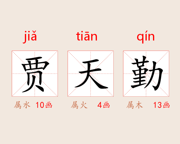 贾天勤