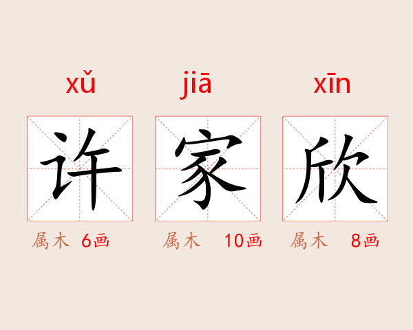 许家欣