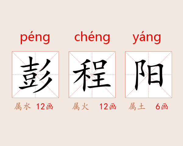 彭程阳
