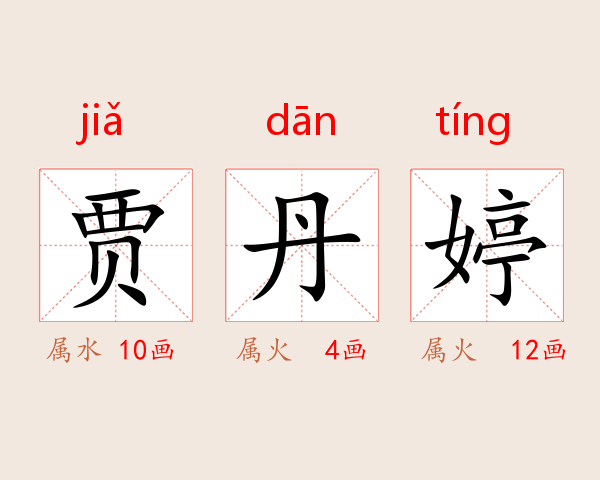 贾丹婷