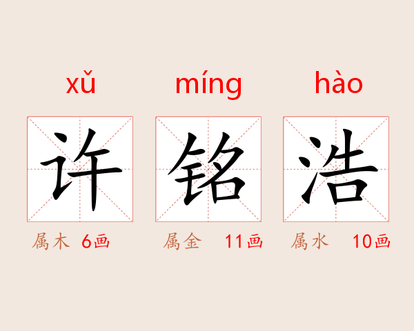 许铭浩