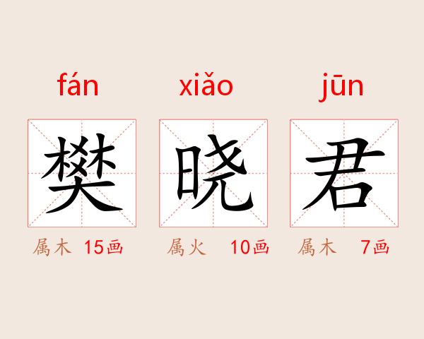 樊晓君