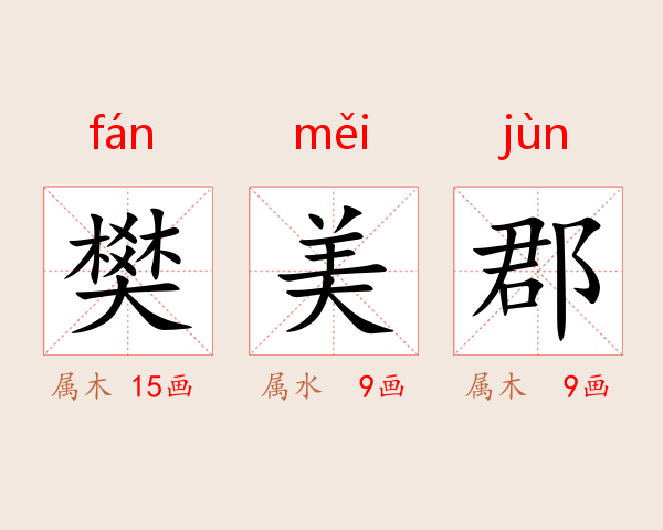 樊美郡