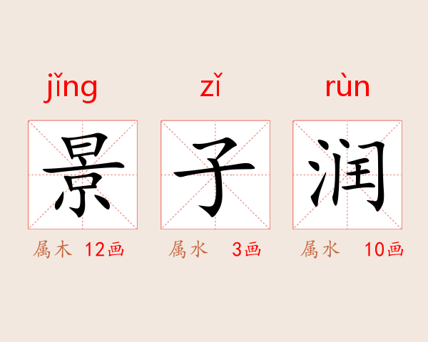 景子润