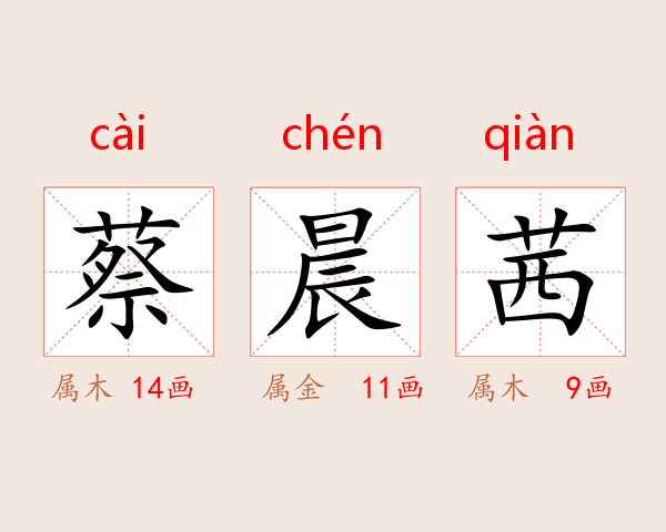 蔡晨茜