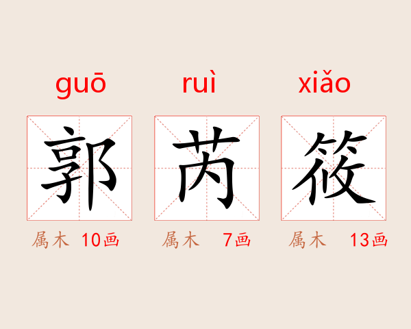 郭芮筱