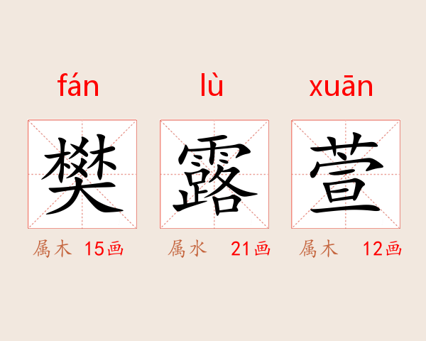 樊露萱
