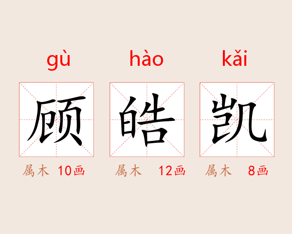 顾皓凯