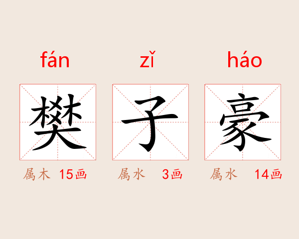 樊子豪