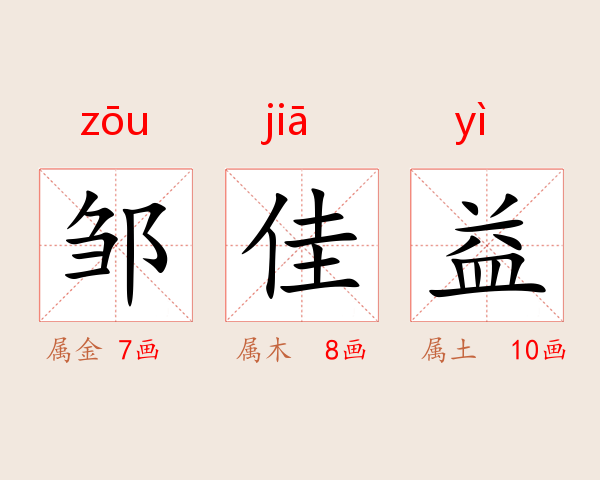 邹佳益