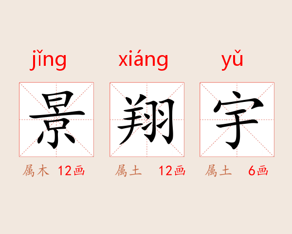 景翔宇