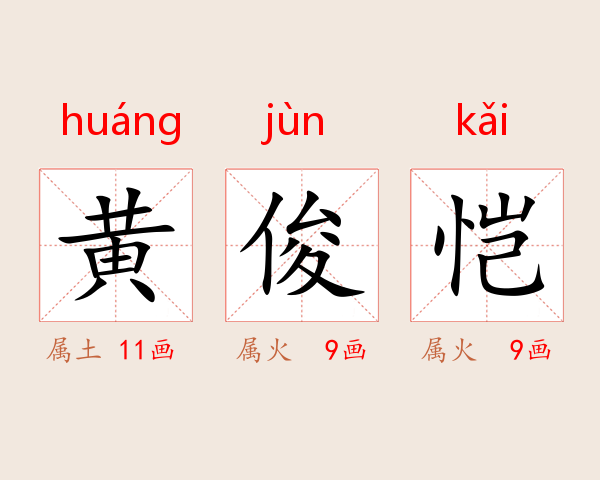 黄俊恺