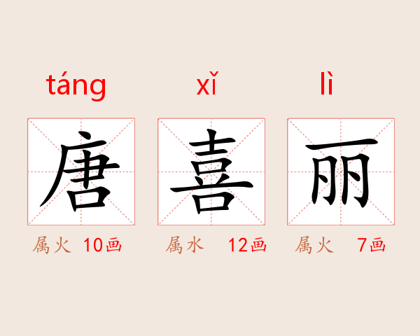 唐喜丽