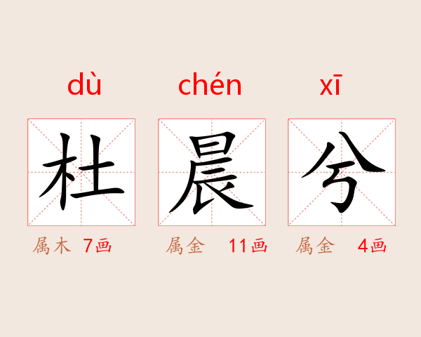 杜晨兮