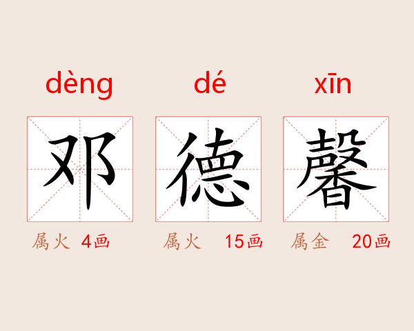 邓德馨