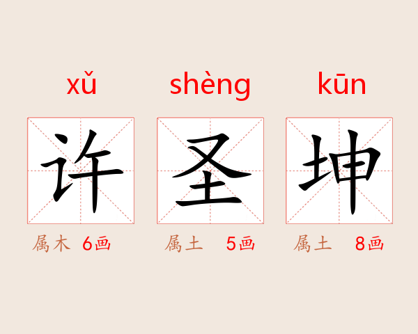 许圣坤