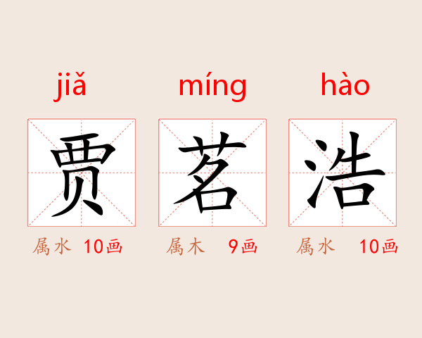 贾茗浩