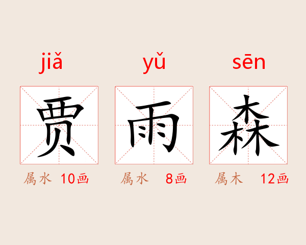 贾雨森