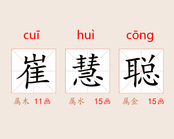 崔慧聪