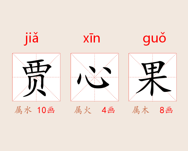 贾心果