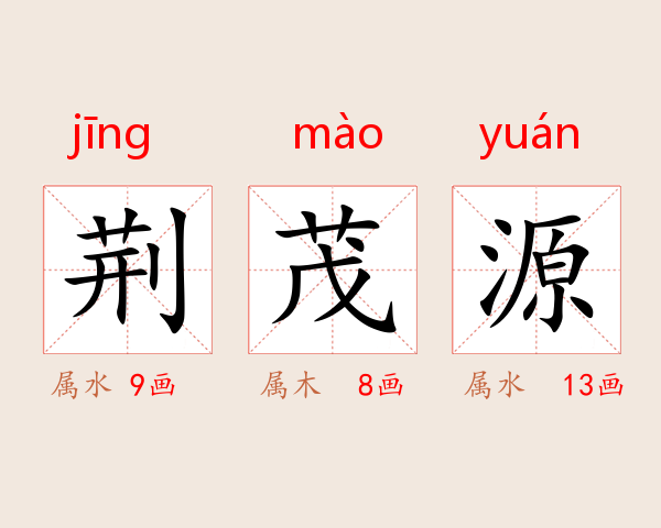 荆茂源