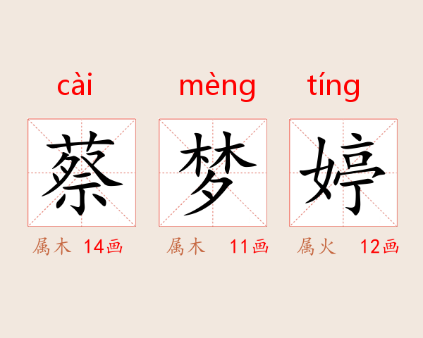 蔡梦婷