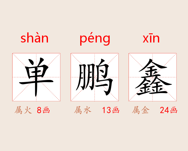 单鹏鑫
