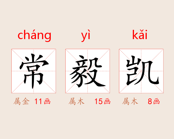 常毅凯
