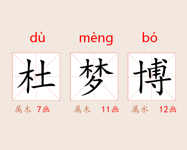 杜梦博