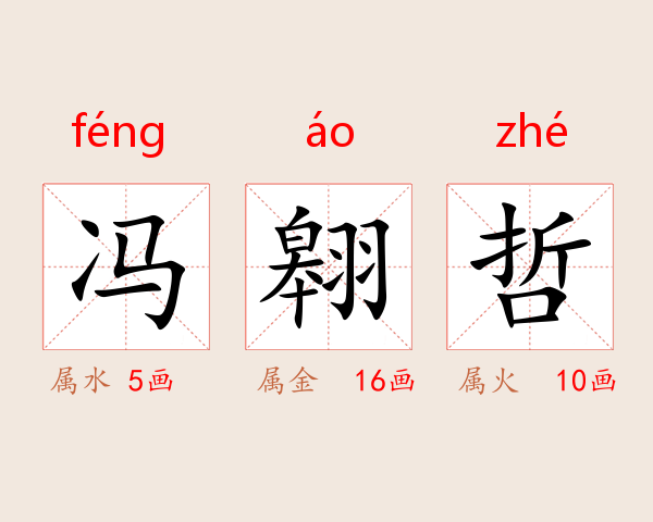 冯翱哲