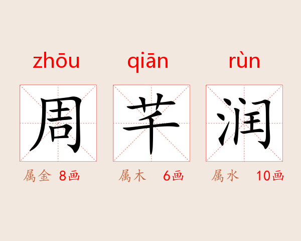 周芊润