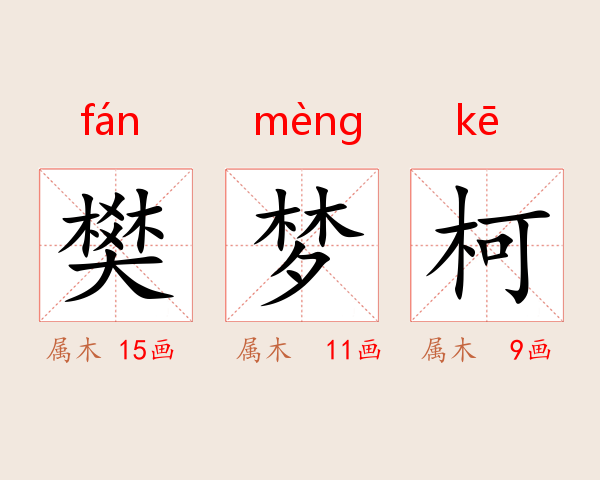 樊梦柯