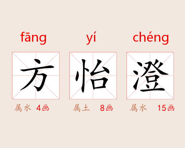 方怡澄