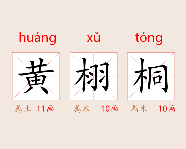 黄栩桐