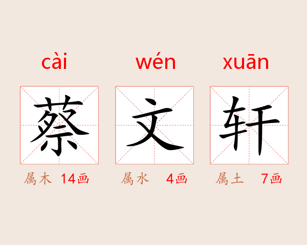 蔡文轩