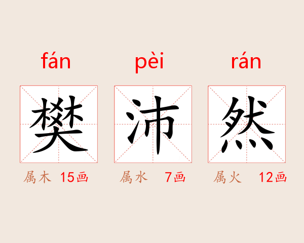 樊沛然