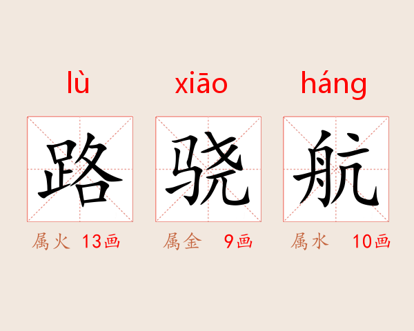 路骁航