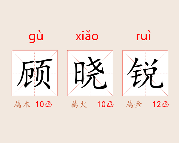 顾晓锐