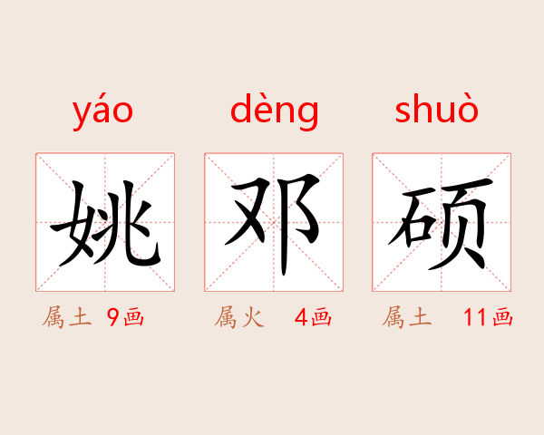 姚邓硕