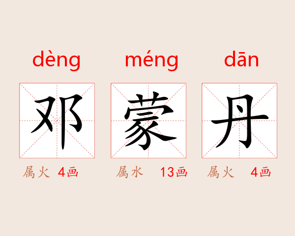 邓蒙丹