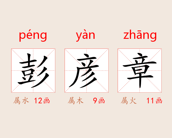 彭彦章