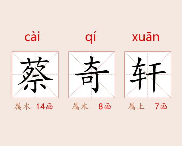 蔡奇轩