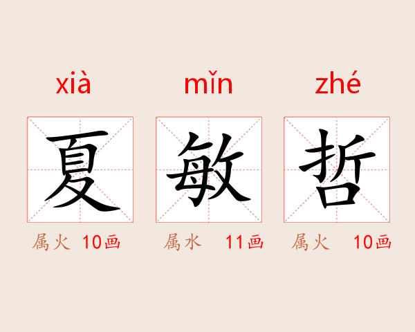 夏敏哲