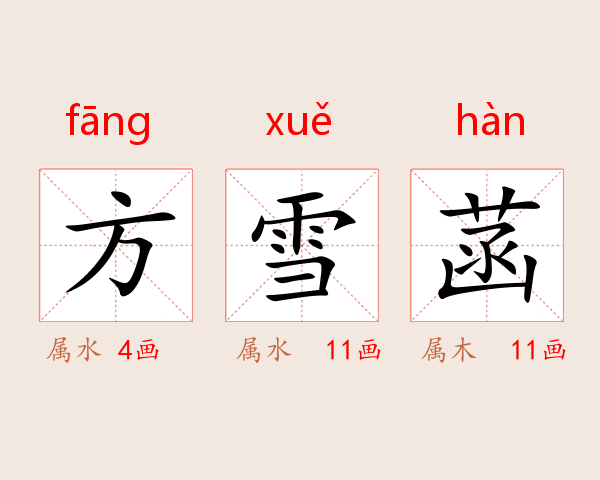 方雪菡