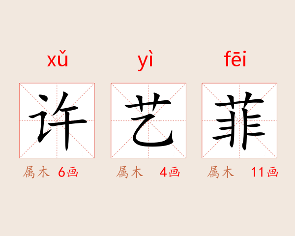 许艺菲