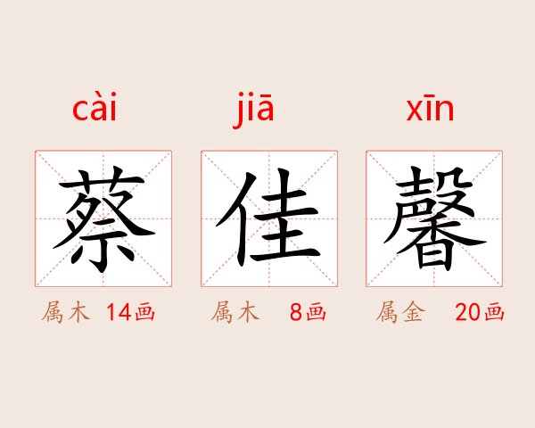 蔡佳馨